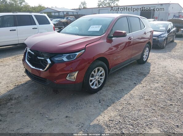 2GNAXSEV3J6347130 2018 CHEVROLET EQUINOX Бордовый Передняя левая четверть