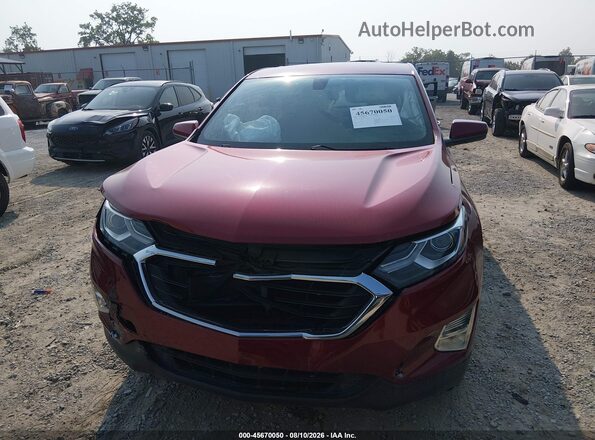 2GNAXSEV3J6347130 2018 CHEVROLET EQUINOX Бордовый Вид задней части салона