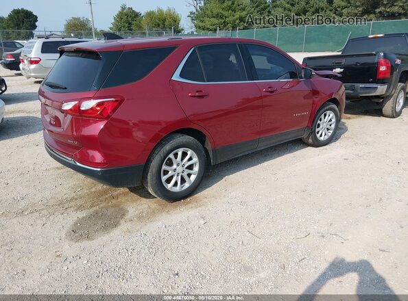 2GNAXSEV3J6347130 2018 CHEVROLET EQUINOX Бордовый Задняя правая четверть