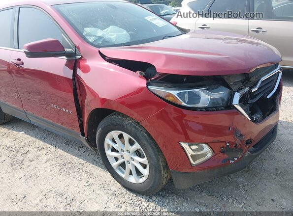2GNAXSEV3J6347130 2018 CHEVROLET EQUINOX Бордовый Вид щитка приборов