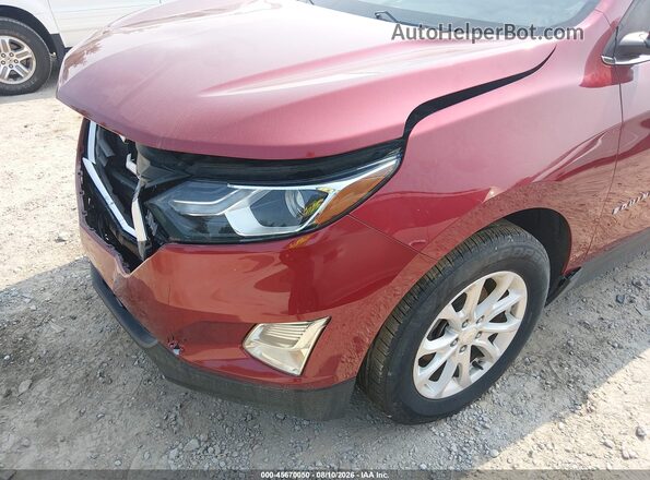 2GNAXSEV3J6347130 2018 CHEVROLET EQUINOX Бордовый 