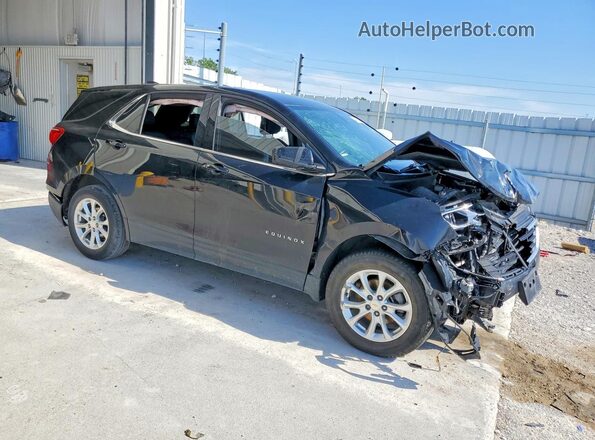 2GNAXSEV4J6138088 2018 CHEVROLET EQUINOX Black წინა მარჯვენა
