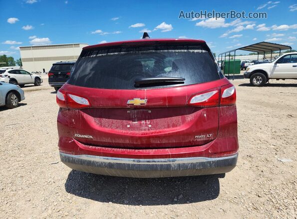 2GNAXSEV4J6315187 2018 CHEVROLET EQUINOX Red Вид ззаду