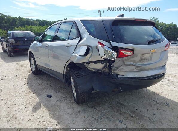 2GNAXSEV4K6107571 2019 CHEVROLET EQUINOX Silver Задня ліва чверть