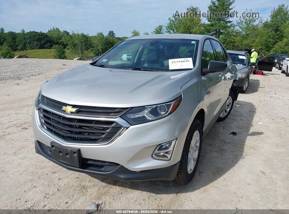 2GNAXSEV4K6107571 2019 CHEVROLET EQUINOX Silver Передня ліва чверть