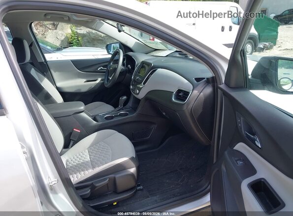 2GNAXSEV4K6107571 2019 CHEVROLET EQUINOX Silver Вид салону спереду