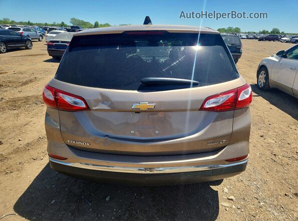 2GNAXSEV6J6325400 2018 CHEVROLET EQUINOX Tan Rear view