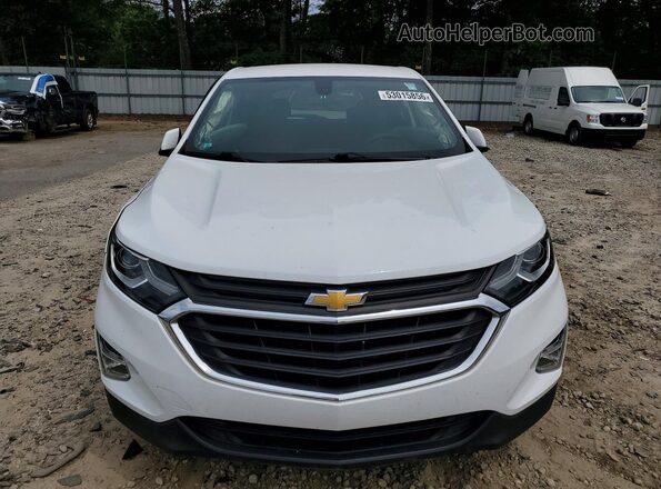 2GNAXSEV6J6350622 2018 CHEVROLET EQUINOX White Widok z przodu