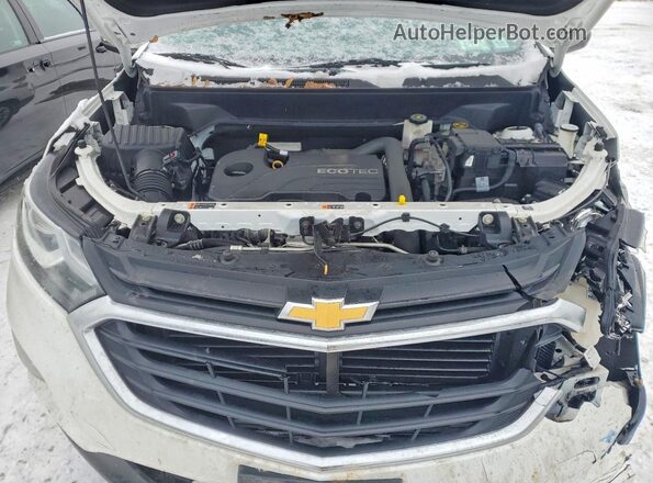 2GNAXSEV6L6122719 2020 CHEVROLET EQUINOX White Vista del compartimento del motor