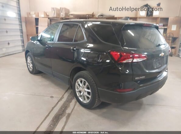 2GNAXSEV6N6100416 2022 CHEVROLET EQUINOX Черный Задняя левая четверть
