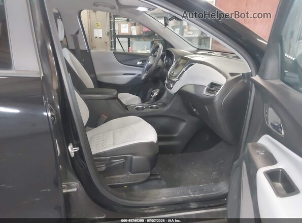 2GNAXSEV6N6100416 2022 CHEVROLET EQUINOX Черный Вид салона спереди