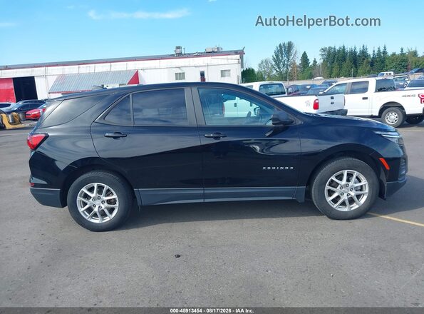 2GNAXSEV6N6101100 2022 CHEVROLET EQUINOX Black უკანა სალონის ხედი