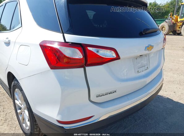 2GNAXSEV7J6236452 2018 CHEVROLET EQUINOX Белый Вид щитка приборов