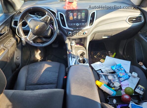 2GNAXSEV7J6246379 2018 CHEVROLET EQUINOX Silver Vista del salpicadero