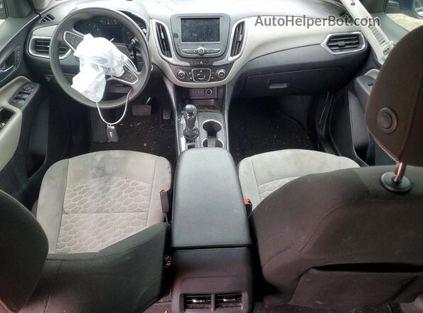 2GNAXSEV7L6122289 2020 CHEVROLET EQUINOX Серебряный Вид панели приборов