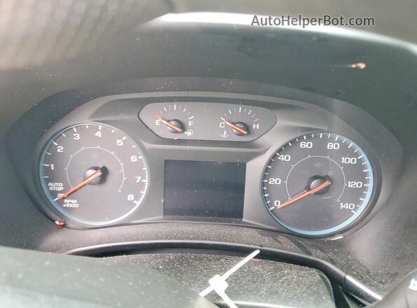 2GNAXSEV7L6122289 2020 CHEVROLET EQUINOX Серебряный Вид щитка приборов