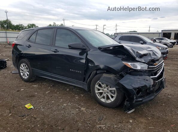 2GNAXSEV8L6160291 2020 CHEVROLET EQUINOX Black Передня права чверть