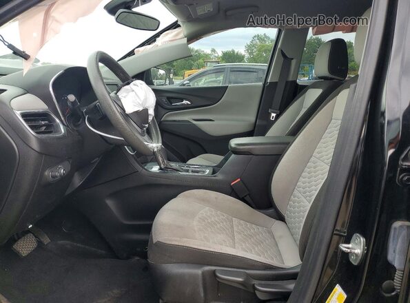 2GNAXSEV8L6160291 2020 CHEVROLET EQUINOX Black Вид салону спереду
