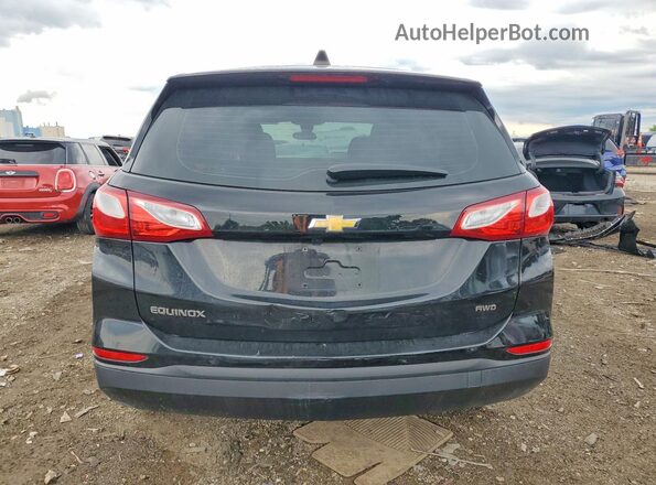 2GNAXSEV8L6160291 2020 CHEVROLET EQUINOX Black Вид ззаду