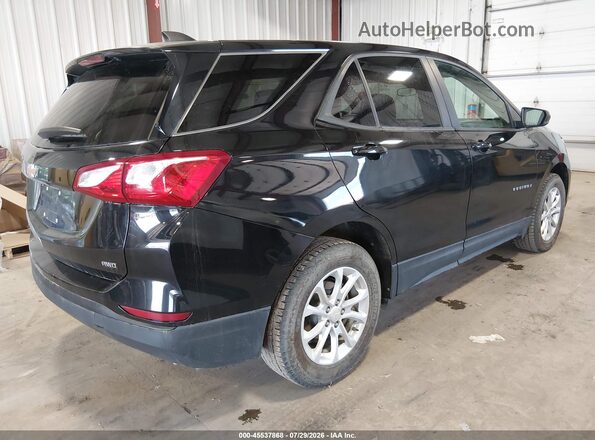 2GNAXSEV8L6254560 2020 CHEVROLET EQUINOX Black Tył prawy