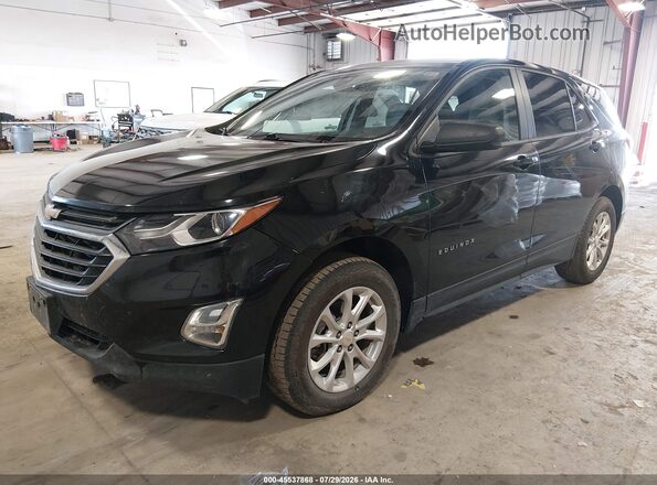 2GNAXSEV8L6254560 2020 CHEVROLET EQUINOX Black Przód lewy