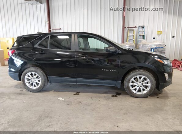 2GNAXSEV8L6254560 2020 CHEVROLET EQUINOX Black Widok wnętrza z tyłu
