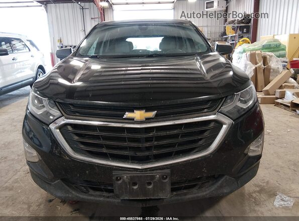 2GNAXSEV8L6254560 2020 CHEVROLET EQUINOX Black Widok zestawu wskaźników