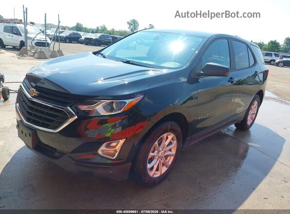 2GNAXSEV8L6257717 2020 CHEVROLET EQUINOX Черный Передняя левая четверть