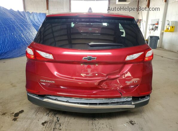 2GNAXSEV9J6316402 2018 CHEVROLET EQUINOX Red Вид ззаду