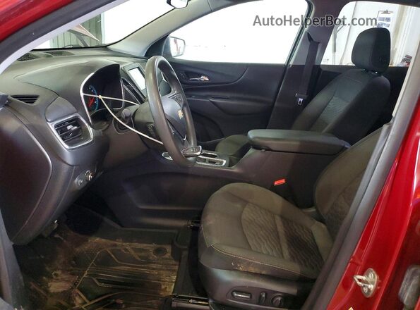 2GNAXSEV9J6316402 2018 CHEVROLET EQUINOX Red Вид салону спереду