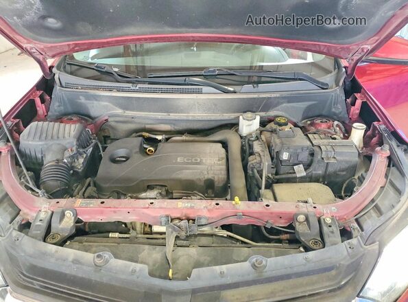 2GNAXSEV9J6316402 2018 CHEVROLET EQUINOX Red Вид підкапотного простору
