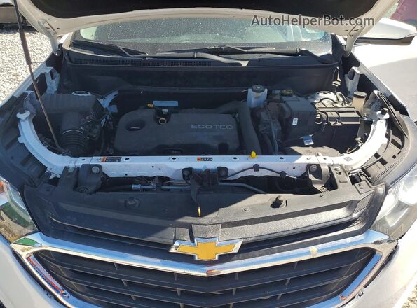 2GNAXSEV9J6350761 2018 CHEVROLET EQUINOX Белый Вид подкапотного пространства