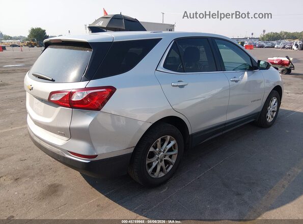 2GNAXSEVXJ6191233 2018 CHEVROLET EQUINOX Серебряный Задняя правая четверть