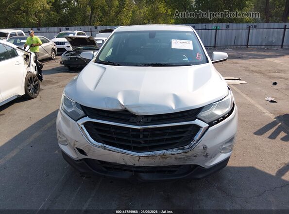 2GNAXSEVXJ6191233 2018 CHEVROLET EQUINOX Серебряный Вид щитка приборов