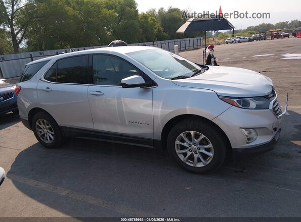 2GNAXSEVXJ6191233 2018 CHEVROLET EQUINOX Серебряный Вид задней части салона