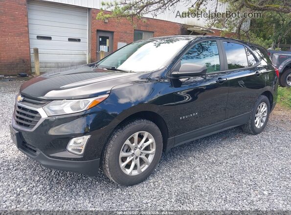 2GNAXSEVXM6162206 2021 CHEVROLET EQUINOX Black Przód lewy