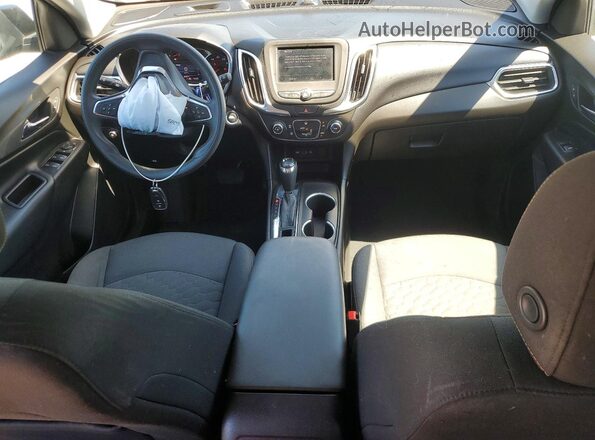 2GNAXTEV3L6160186 2020 CHEVROLET EQUINOX Черный Вид панели приборов
