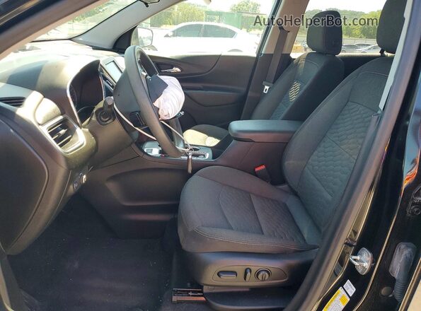 2GNAXTEV3L6160186 2020 CHEVROLET EQUINOX Черный Вид салона спереди