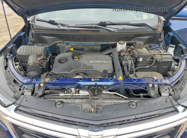 2GNAXTEV5N6131534 2022 CHEVROLET EQUINOX Blue ძრავის განყოფილების ხედი