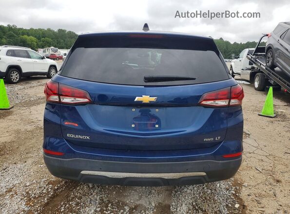 2GNAXTEV5N6131534 2022 CHEVROLET EQUINOX Blue უკანა ხედი