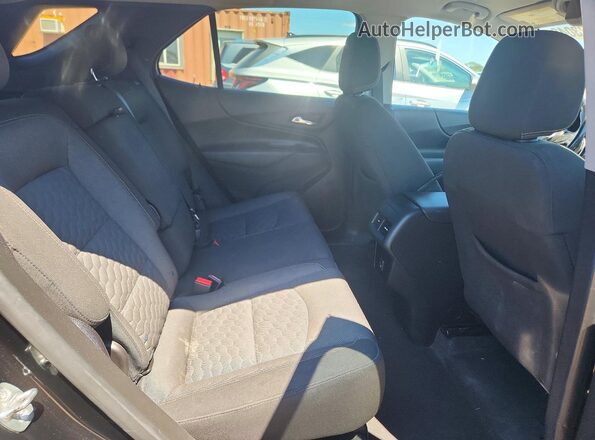2GNAXTEV6K6145423 2019 CHEVROLET EQUINOX Черный Вид задних сидений
