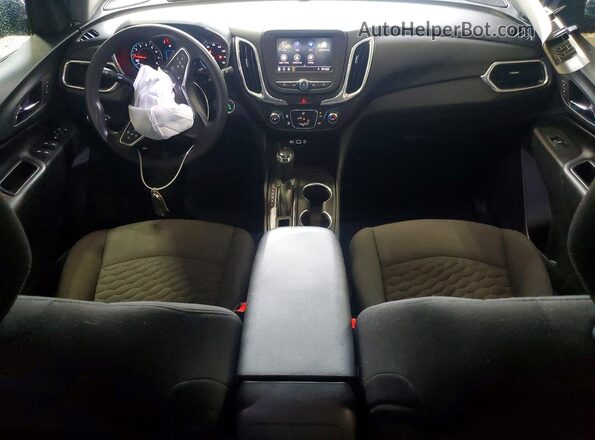 2GNAXTEV8L6176867 2020 CHEVROLET EQUINOX Black Вид панелі приладів