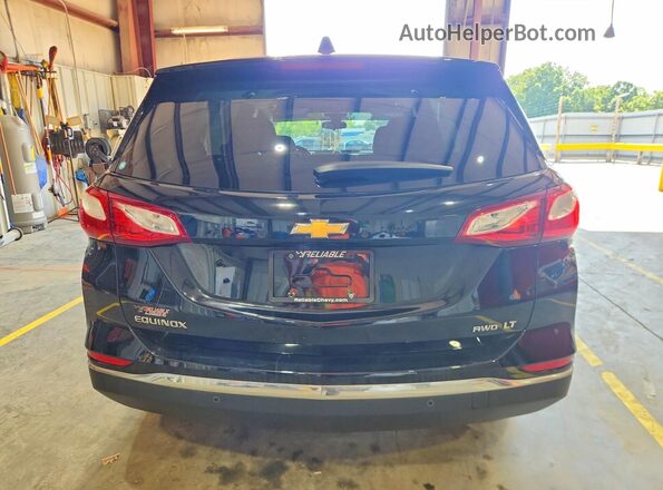 2GNAXTEV8M6118906 2021 CHEVROLET EQUINOX Black Widok z tyłu