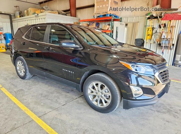 2GNAXTEV8M6118906 2021 CHEVROLET EQUINOX Black Przód prawy