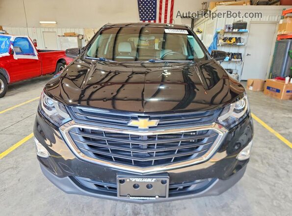 2GNAXTEV8M6118906 2021 CHEVROLET EQUINOX Black Widok z przodu