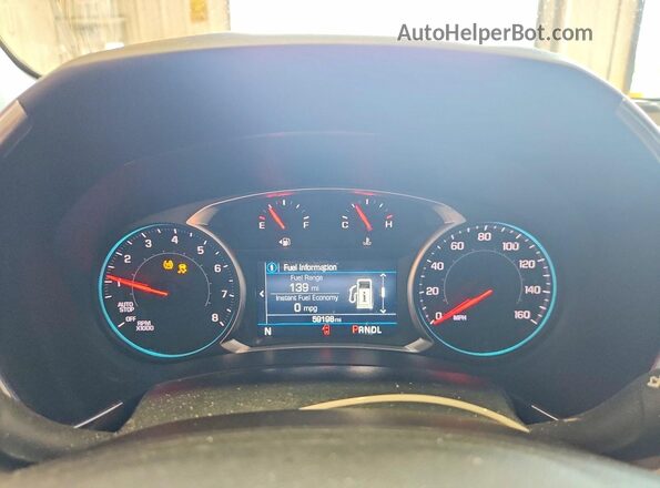 2GNAXTEV8M6118906 2021 CHEVROLET EQUINOX Black Widok zestawu wskaźników