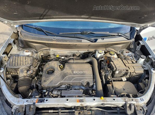 2GNAXTEV9N6143296 2022 CHEVROLET EQUINOX Silver Rear interior view