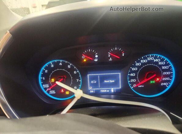 2GNAXTEX3J6169596 2018 CHEVROLET EQUINOX Charcoal Սարքավորումների վահանակի տեսք