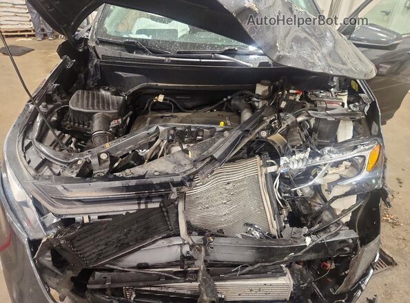 2GNAXTEX3J6169596 2018 CHEVROLET EQUINOX Charcoal Շարժիչի բաժամունքի տեսք