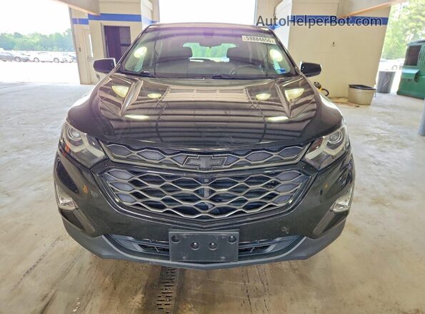 2GNAXTEX3J6316161 2018 CHEVROLET EQUINOX Black Front view